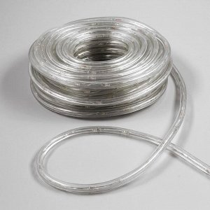 Световой шнур Luazon Lighting, 10 мм, IP65, 20 м, 24 LED/м, 220 В, 8 режимов, свечение мульти