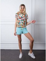 Домашняя пижама &quot;Индефини&quot; (Арт.532000-TBD9028)