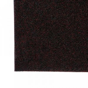 Коврик придверный влаговпитывающий «Лофт», 60?90 см, цвет бордо