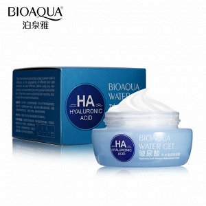 Увлажняющий крем с гиалуроновой кислотой Bioaqua 50g.