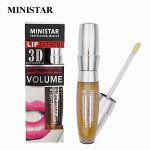 Блеск для увеличения обьема губ с имбирным маслом Ministar 3D Volume