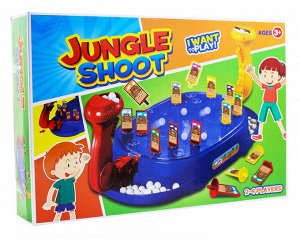 Wood Toys™ Игра настольная - перестрелка в джунглях