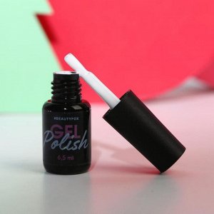 Набор Unicorn's nails, белый гель-лак, топ, база и 3 баночки с декором для ногтей