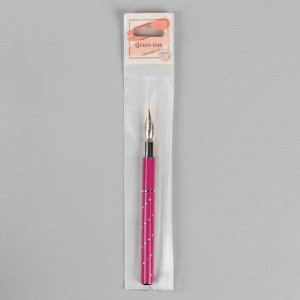 Ручка-перо со сменными насадками, цвет розовый