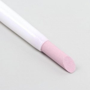 Пушер керамический, 14 см, цвет белый/розовый