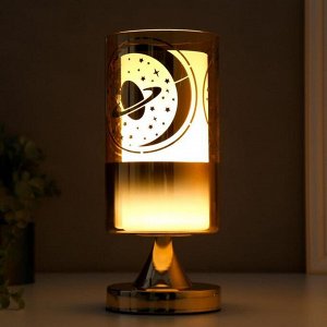 Настольная лампа 16188/1 LED золото 12х12х28 см