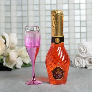 Набор You are perfect, гель для душа, 250 мл, аромат сладкого шампанского; парфюм во флаконе бокал, 30 мл, нежный цветочный аромат