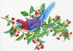 Рисунок-схема на канве для вышивки крестом (СК)