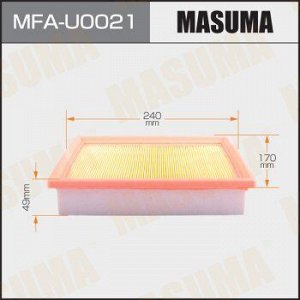 Воздушный фильтр MASUMA LHD (1/40) CHEVROLET AVEO (T300) / LDE MFA-U0021