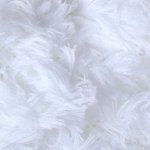 Пряжа &quot;Puffy fur&quot; 100% микрополиэстер 6м/100г  (6100 отбелка)