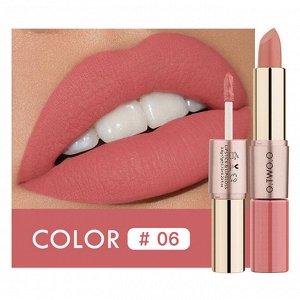 Помада O.TWO.O Rose Gold 2 in 1 Matte Lipstic & Liquid Lipstik № 6 3.5 g