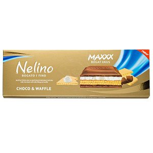 шоколад Nelino Choco & Waffle 190 г 1уп.х 12 шт
