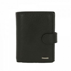 Мужской кожаный кошелек M003-239A BLACK