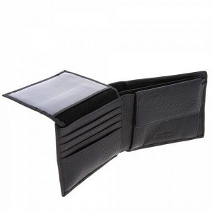 Мужской кожаный кошелек M009-239A BLACK