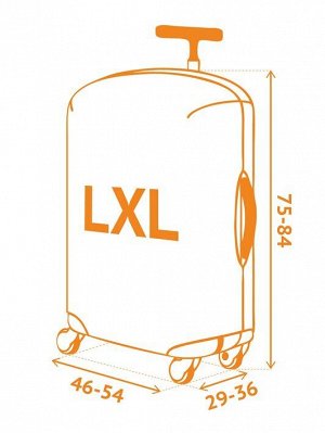 Routemark Чехол для чемодана Catstrophe (Шкодастрофа) L/XL (SP500)
