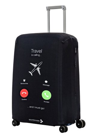 Чехол для чемодана Travel is calling M/L (SP240)