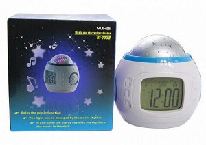 Часы-будильник проектор звездного неба