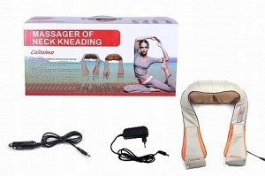Массажер для шеи, плеч и спины ИК-прогревом Massager of Neck Kneading