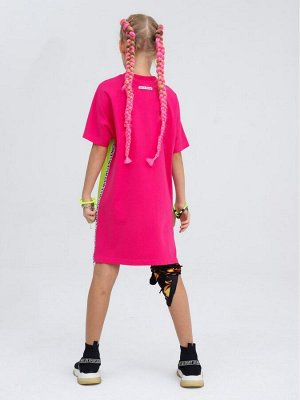 Платье свободного силуэта  Цвет:салатовый