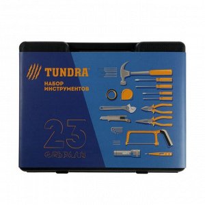 Набор инструментов в кейсе TUNDRA "23 Февраля", подарочная упаковка, 31 предмет