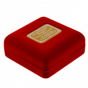 Медаль в бархатной коробке «Золотой папа», 6,3 х 7,2 см