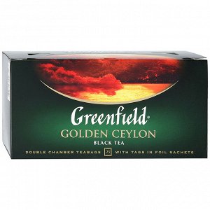 Чай Гринфилд Greenfield Golden Ceylon, 25 пак