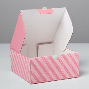 Коробка‒пенал «С 8 Марта!», 15 x 15 x 7 см