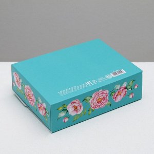 Складная коробка подарочная «Тебе на радость», 16.5 x 12.5 x 5 см