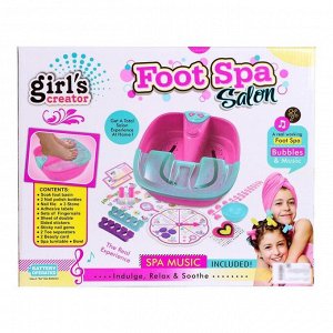 Набор для девочек «Педикюр» с ванночкой для ног
