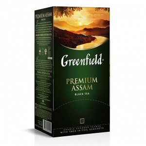 Чай Гринфилд Premium Assam 2г 1/25/10, шт