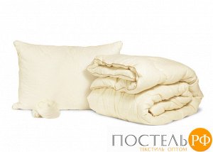 Набор PEACH Sheep wool (Одеяло 140х205 Теплое + Подушка 50х70)