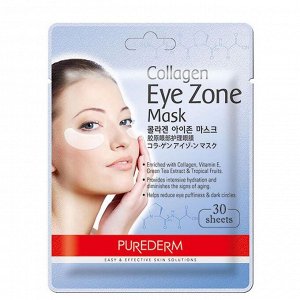 Purederm Collagen Eye Zone Mask Коллагеновая маска-патч под глаза