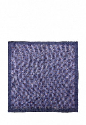 Карманный платок GREG Hanky-poly 33х33-синий 908.1.02