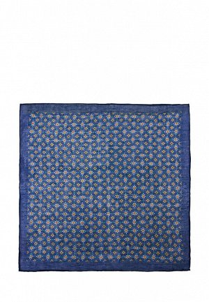 Карманный платок GREG Hanky-poly 33х33-синий 908.1.04