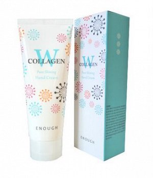 Увлажняющий крем для рук с  коллагеном W Collagen Pure Shining Hand Cream
