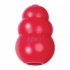 KONG Classic игрушка для собак "КОНГ" M средняя 8х6 см