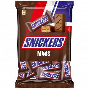Конфеты шоколадные Сникерс Snickers Minis,180 г