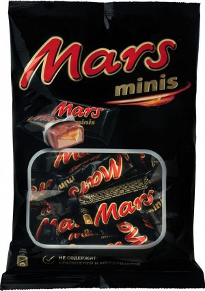 Шоколадные батончики Марс Mars Minis 180 г