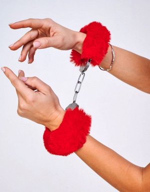 Наручники Le FRIVOLE, красные (ONE SIZE)