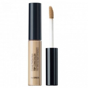 The Saem Cover Perfection Tip Concealer Жидкий консилер с кисточкой