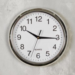 Часы настенные, серия: Классика, "Скофилд", дискретный ход, d=25 см