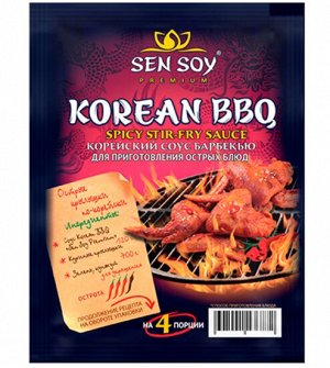 Соус Сэн Сой 120г пак KOREAN BBQ 1х15