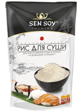 Сэн сой-рис для суши 250г пак.1/24.
