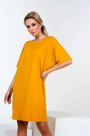 Платье Раяна XL №1.Цвет:горчичный