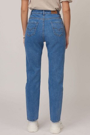 Голубые джинсы МОМ fit арт. W987-53-2 р.28