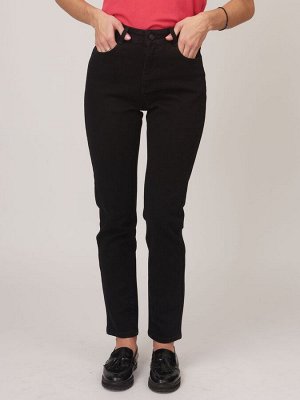 Черные МОМ-джинсы арт. W990-7 р.25