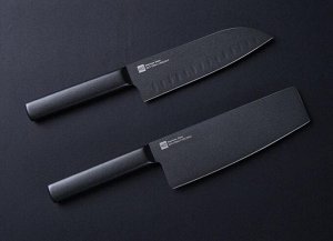 Кухонные стальные ножи Xiaomi Mi Huo Hou Heat Knife Set (2 шт.)