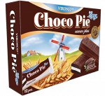 Печенье Chocolate Pie LONG Cacao Plus 18гр* 12шт.  1/12, шт