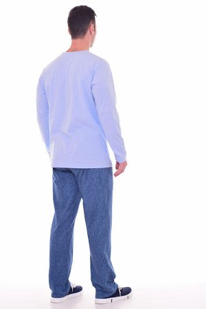 Пижама мужская 9-151 (голубой)