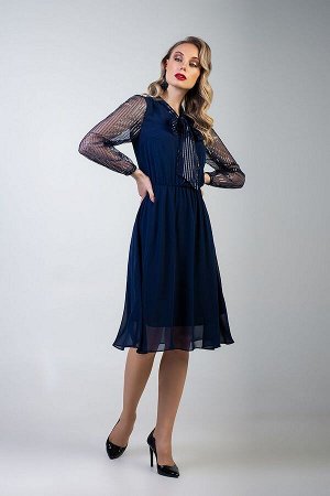 Платье / MARIKA 356 темно-синий
